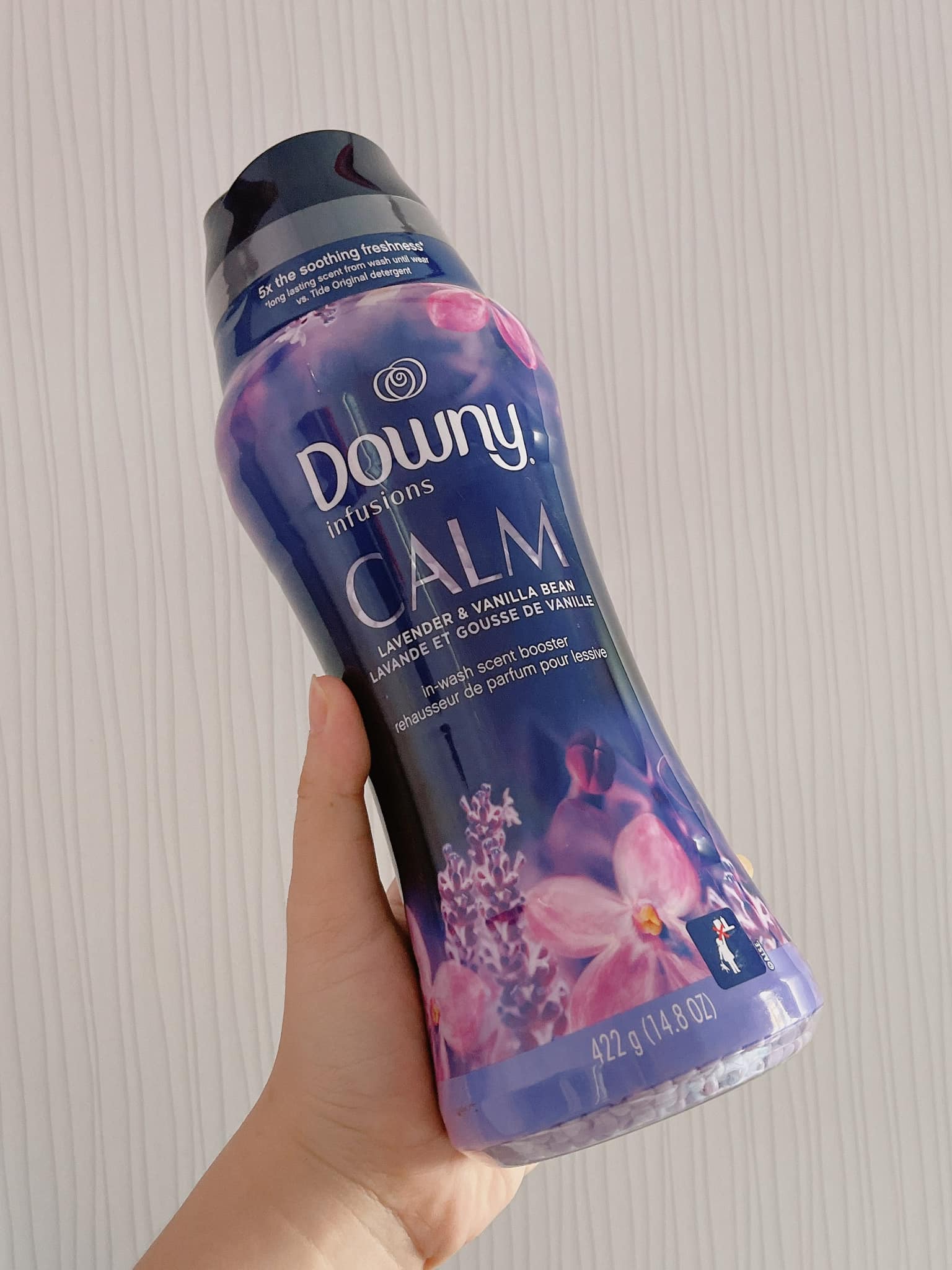 🌸 Viên xả vải Downy Infusions Calm Lavender & Vanilla Bean 422g