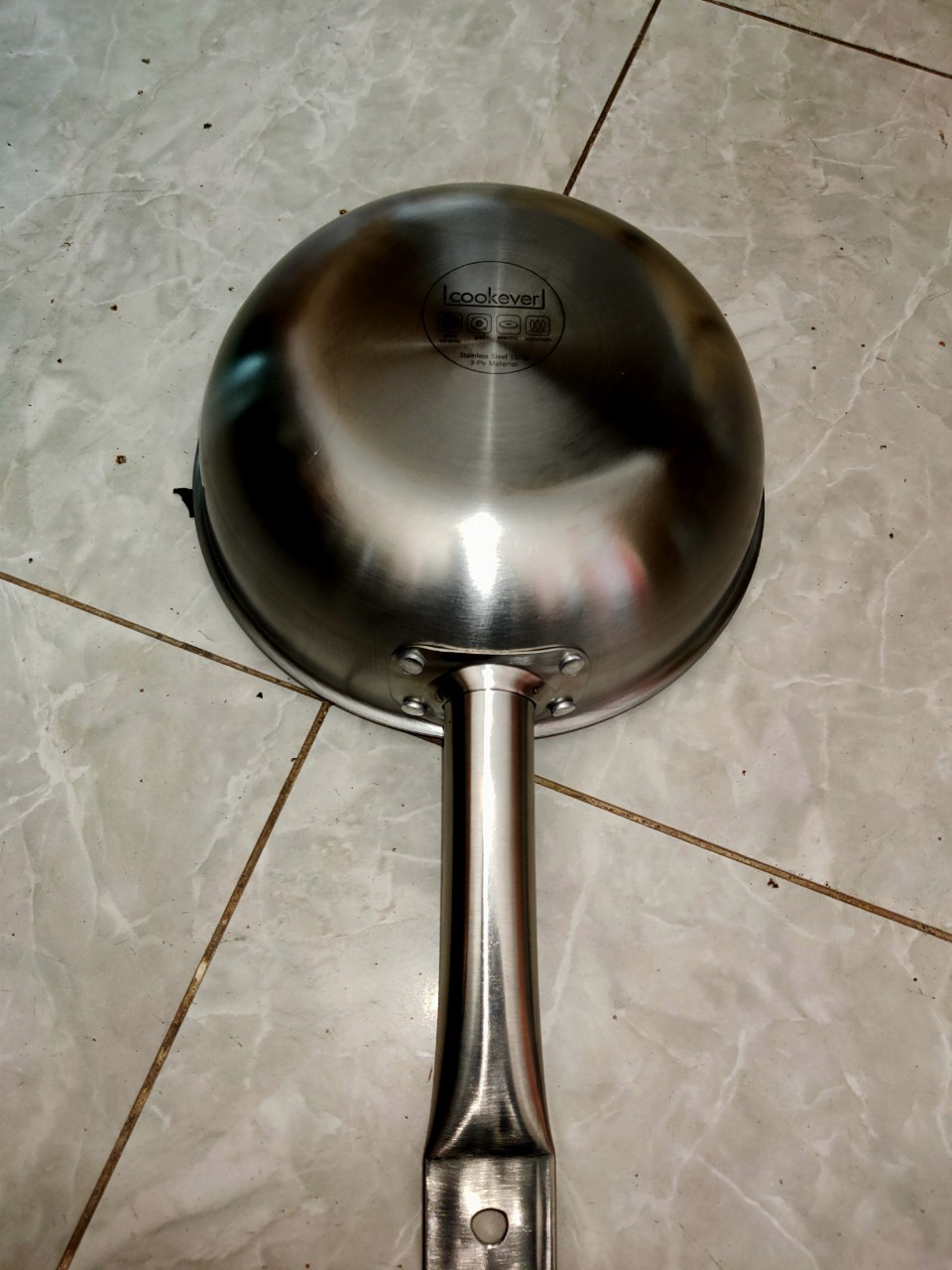 Chảo sâu chống dính 3 lớp inox 304 liền khối cao cấp xuất khẩu hàn quốc cookever 20cm