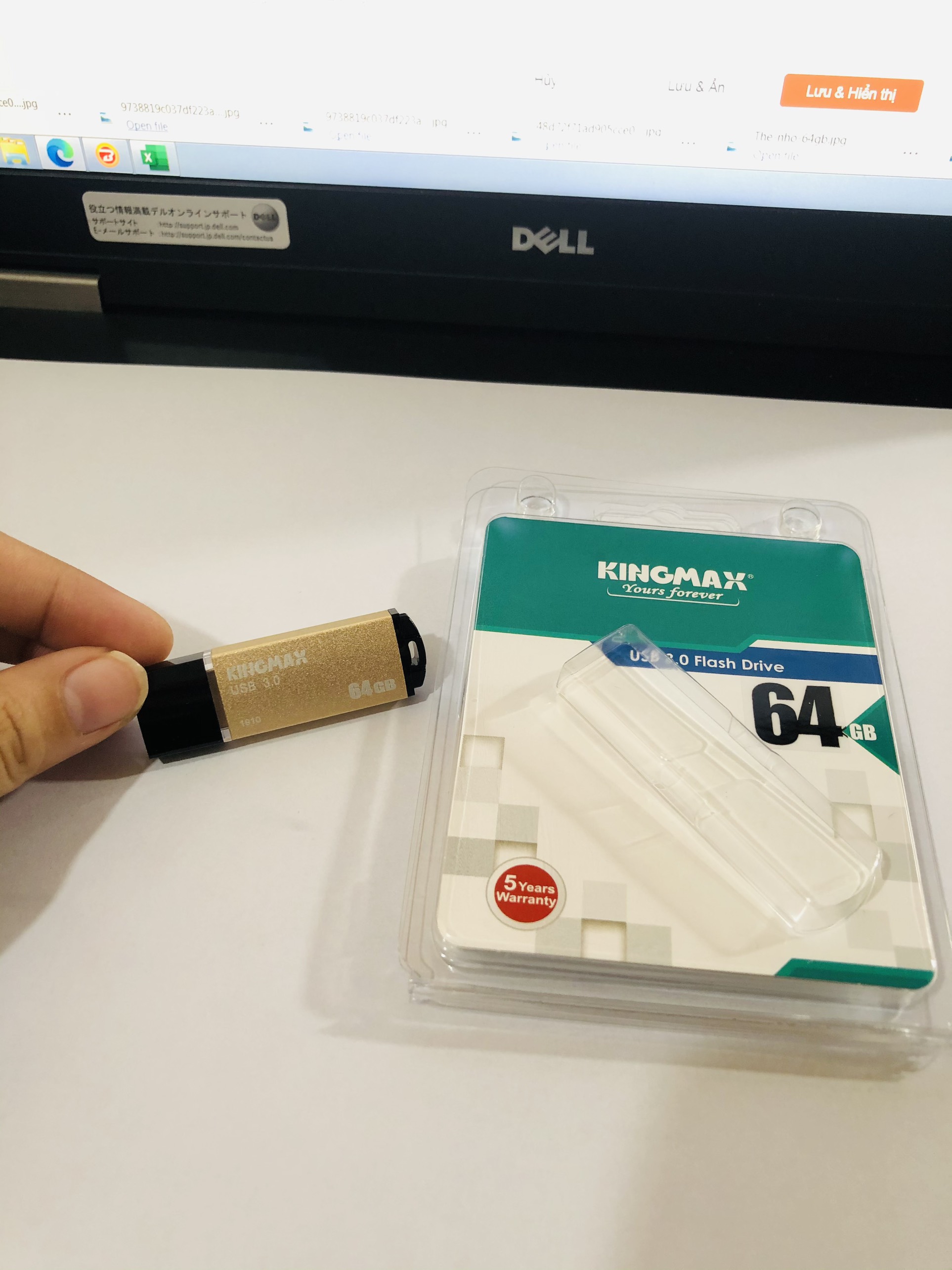 USB 3.0 Kingmax MB-03, vỏ hợp kim nhôm cao cấp 64GB
