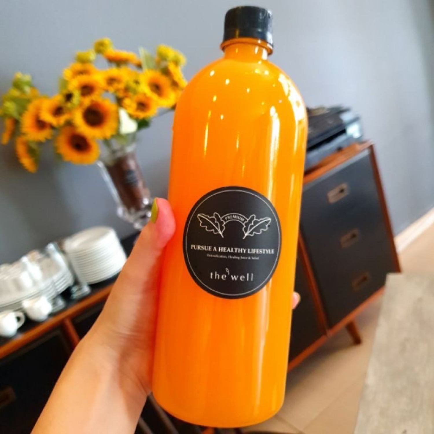 Chai nhựa đựng trà sữa 1l dày dặn