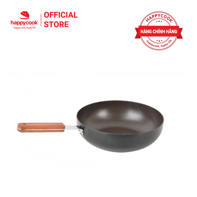 Chảo sâu chống dính đáy từ HappyCook 24cm OSWP-24IH