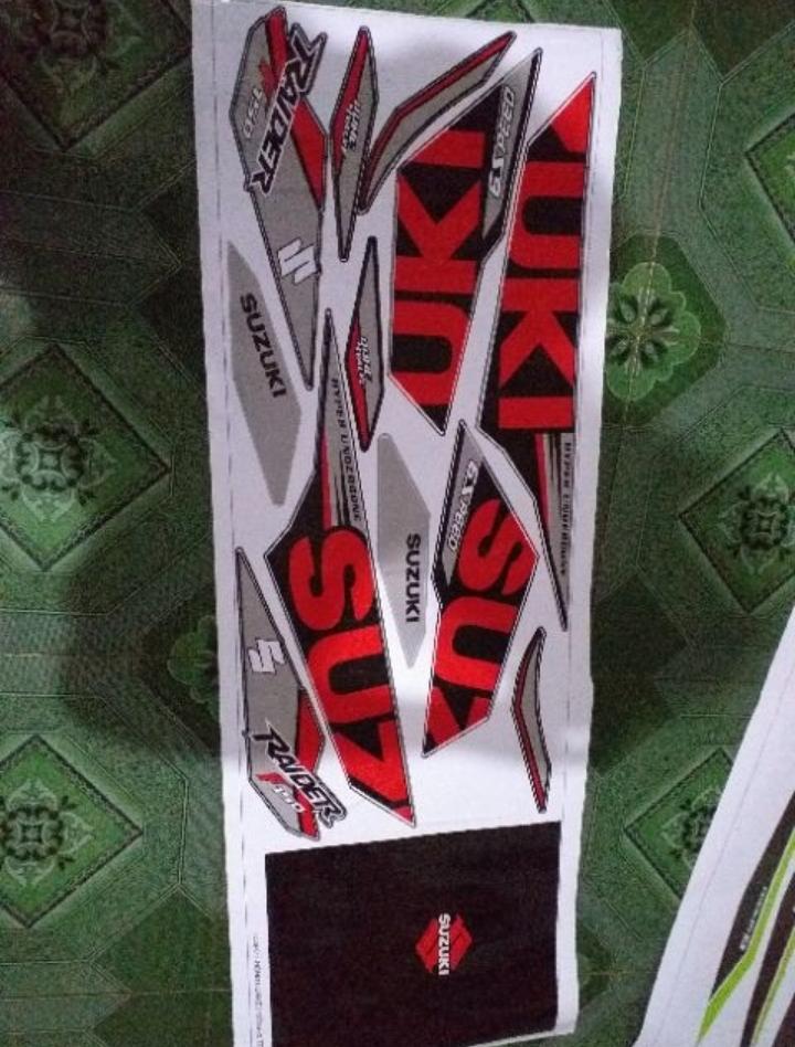 Tem rời xe Raider đặt in