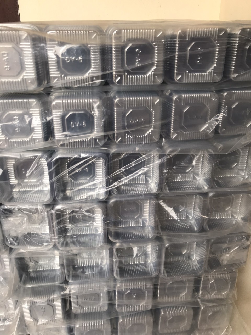 Khay trung thu đựng bánh set 100 khay 150g 200g