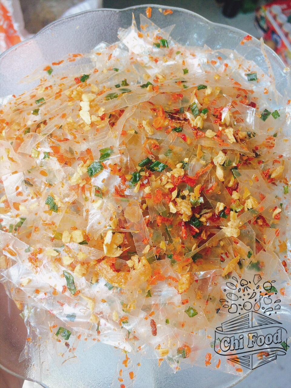 Bánh tráng trộn ruốc tỏi sợi tây ninh túi 500g