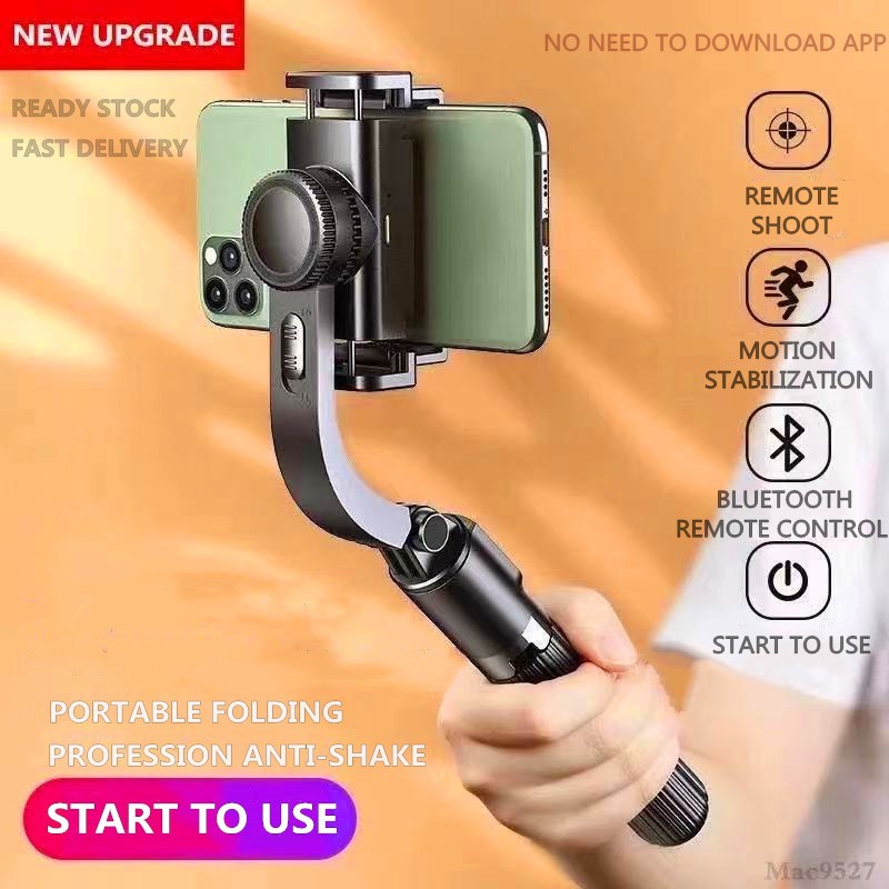 Điện thoại ổn định chống rung cầm tay Gimbal chụp chân Máy đa chức năng selfie Stick sống Gimbal máy ảnh điện thoại di động chủ điện thoại chân máy đứng Ch