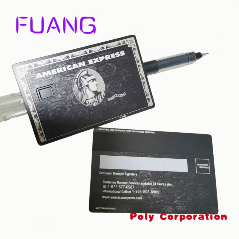 【HOT】 Laser Engraving Matte Black Membership Card Printing Blank Credit with