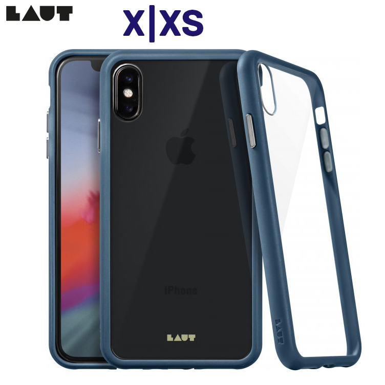 Ốp cho iphone x/xs 5.8" accents dark teal - chính hãng laut