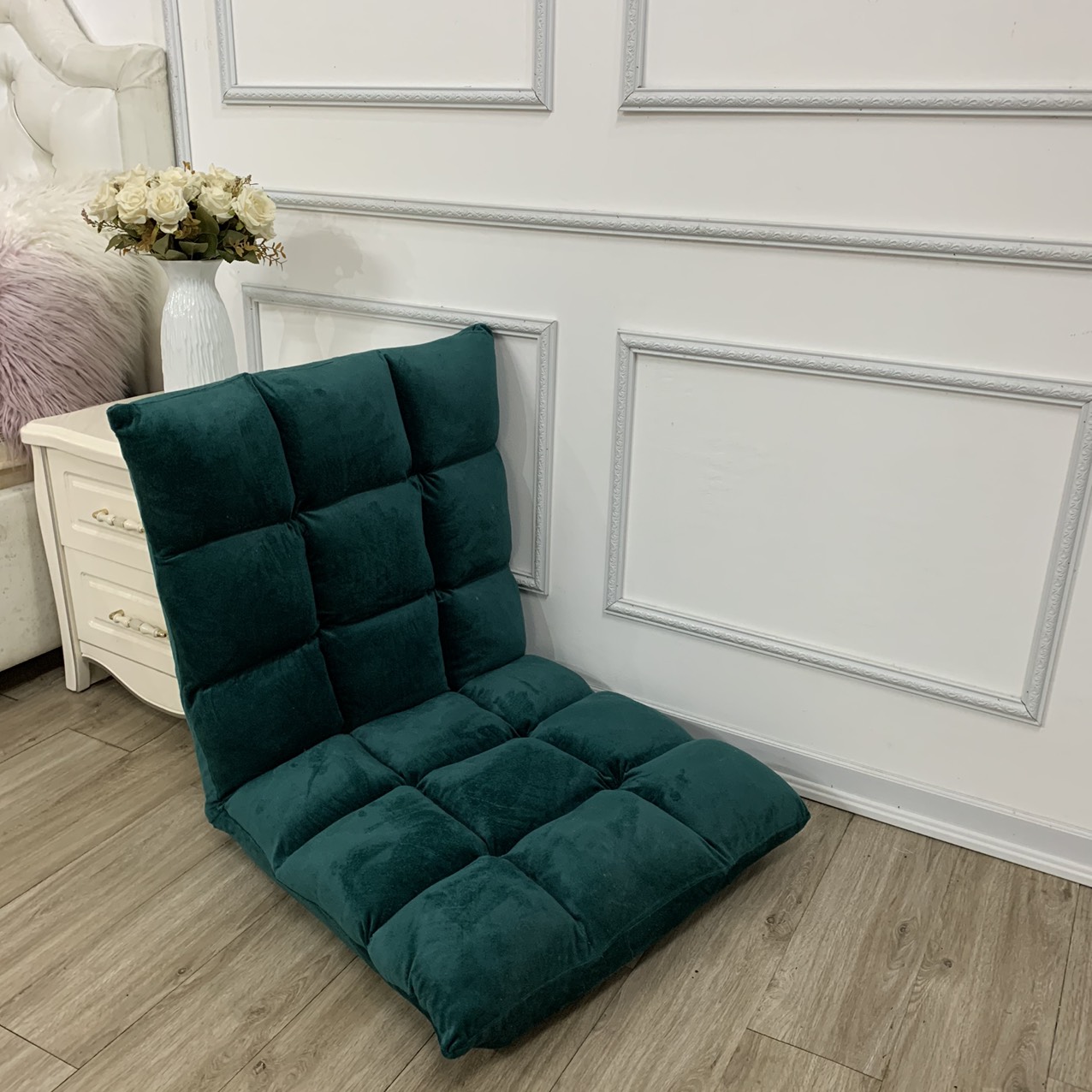 Ghế bệt Tatami ghế lười ghế thư giãn ghế đọc sách (size 50x110x10cm), chất liệu vỏ ngoài nhung lạnh Nhật Bản, khung chắc chắn, chịu được sức nặng 130kg