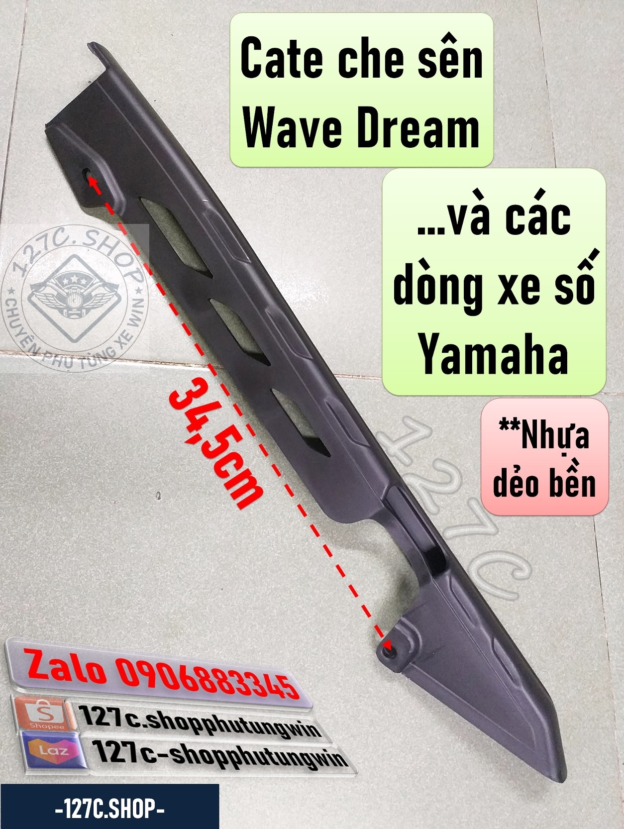Cate che sên Wave Dream Ya nhựa dẻo bền