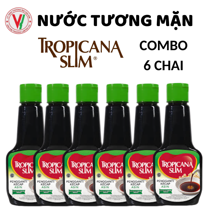 Chai Nước Tương ăn Kiêng Tropicana Slim - 200ml