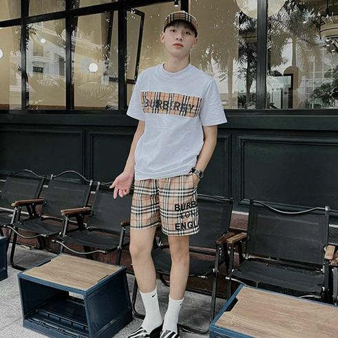 Bộ Đồ Mặc Nhà Mùa Hè, Bộ Quần Áo Cộc Tay Nam Chất Liệu Cotton Họa Tiết Cực Đẹp