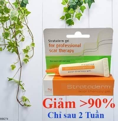 Nhập Khẩu Chính Hãng Kem Sẹo Strataderm  Scar Therapy Gel