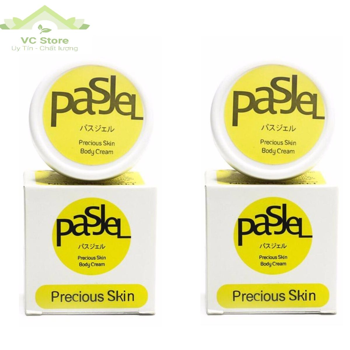 Bộ 2 hộp kem xóa rạn da sau sinh pasjel thái lan - mẫu mới