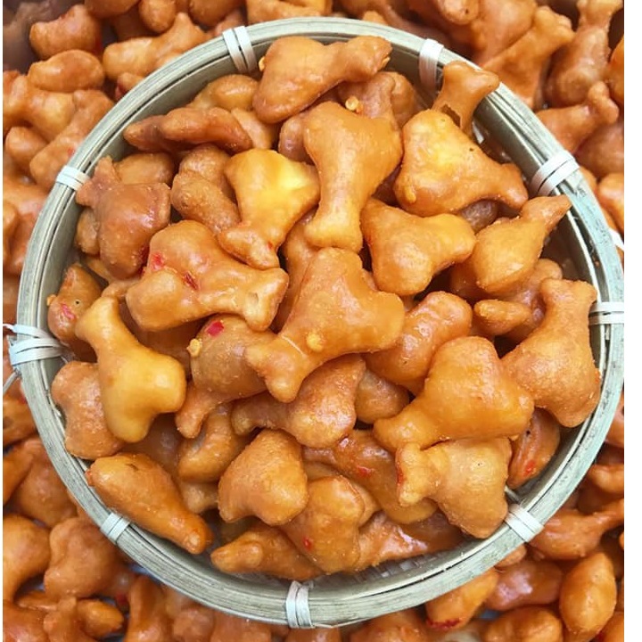 500g bánh quẩy đùi gà cay giòn ngon