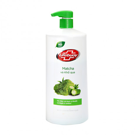 [HCM]Sữa Tắm Lifebuoy Matcha Và Khổ qua - 850g