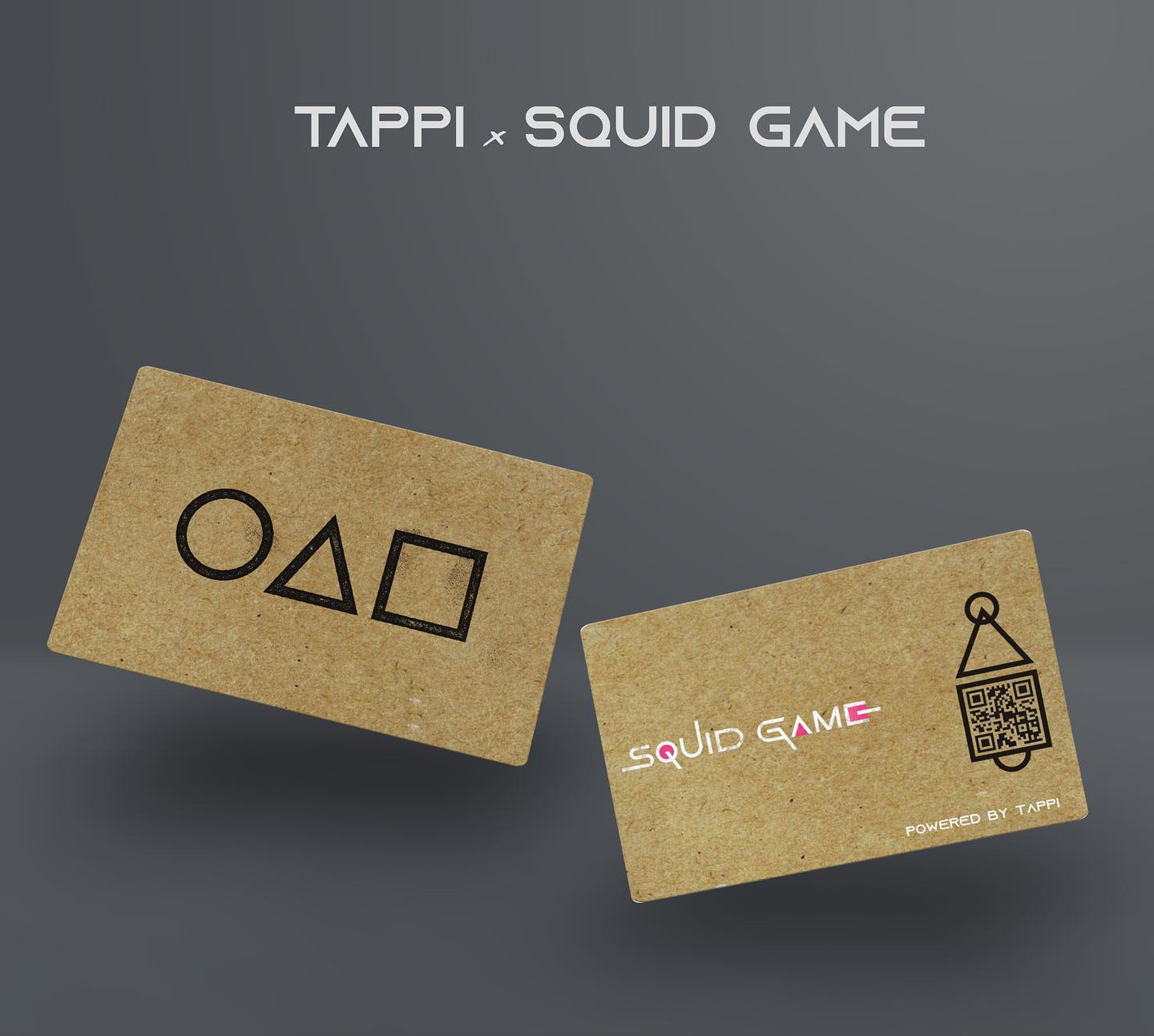 Thẻ cá nhân thông minh - phiên bản SquidGame thời thượng