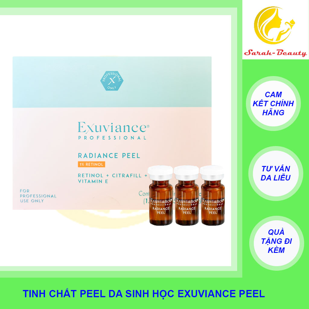 [HCM]PEEL TRẺ HOÁ DA CHỐNG LÃO HOÁ RETINOL 1.0 EXUVIANCE 15ML [CHÍNH HÃNG]