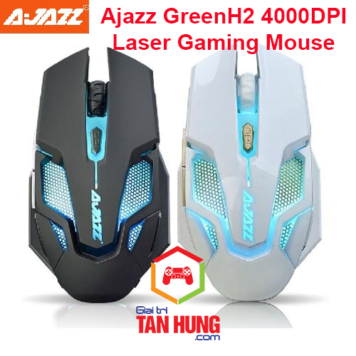 Chuột game thủ gaming ajazz green hornet 2 4000dpi