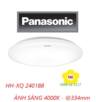 Đèn ốp trần panasonic 18w hh-xq240188 - ánh sáng trung tính ● đường kính ø340mm hhxq 240188