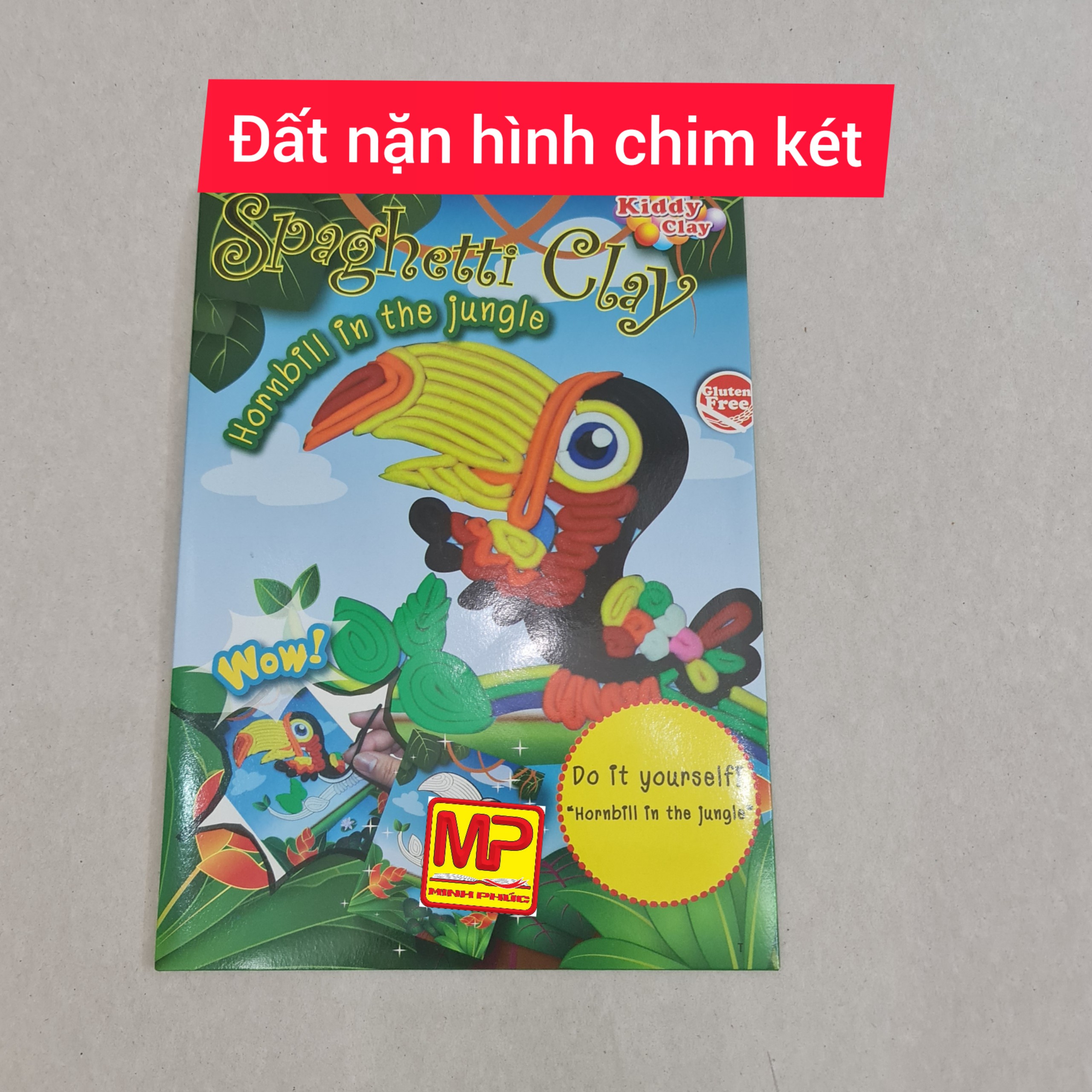 Đất nặn đất sét Thái Lan - Đồ chơi tạo hình không độc hại, không dính tay dành cho học sinh | VPP Minh Phúc