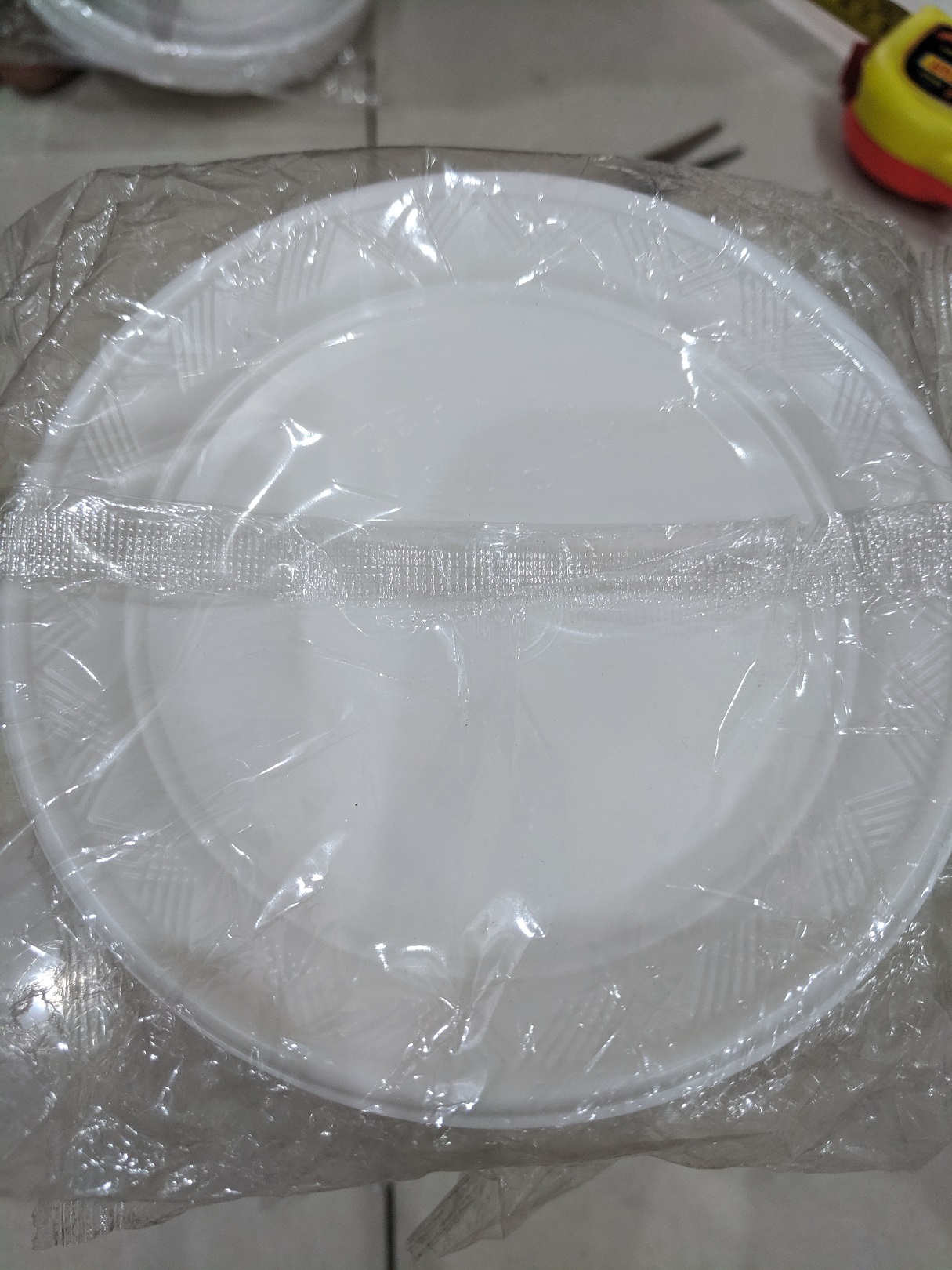 [HCM]Dĩa nhựa dùng 1 lần_ ĐỦ SIZE từ bé đến lớn [1 Lốc 50cái ]