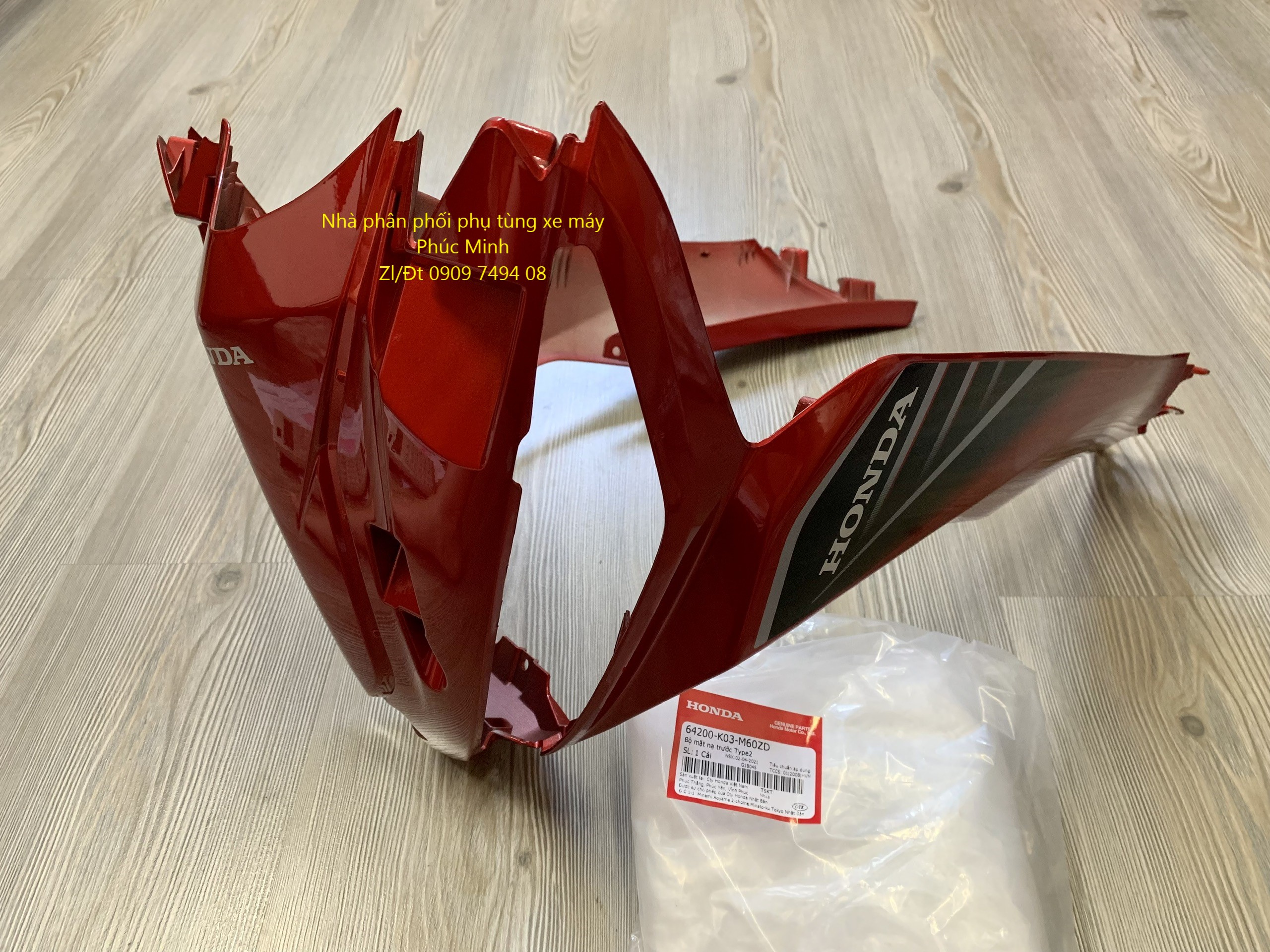 [HCM]Mặt nạ trước hãng cho xe Wave RSX 110 2014