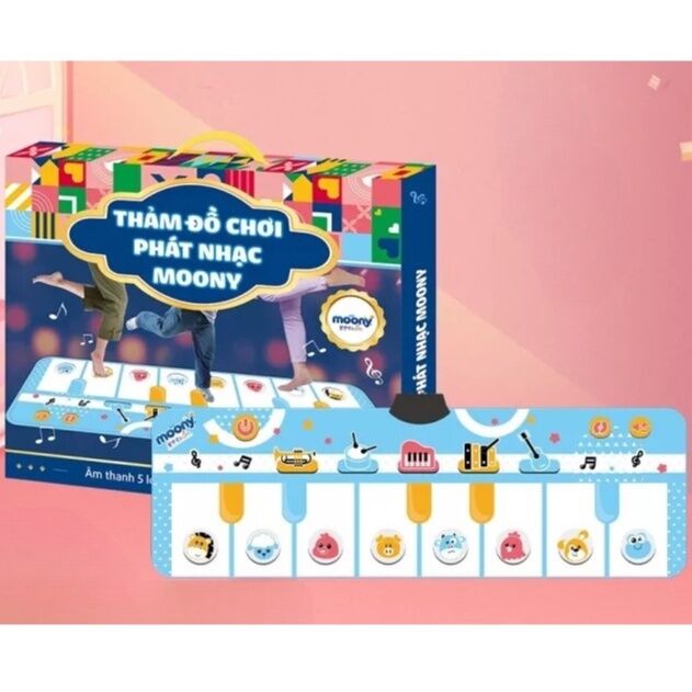 Thảm đồ chơi phát nhạc Moony hoặc Friso