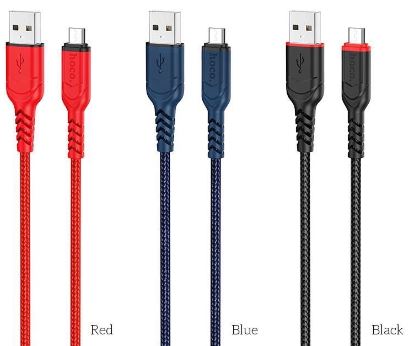Cáp sạc điện thoại Micro USB Arun PZX Hoco cao cấp dành cho Android, Lightning dài 1m - vpmax - cáp micro usb, cáp android, cáp sạc android