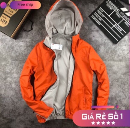 Áo Khoác Gió Mặc Được 2 mặt cho cả Nam và Nữ
