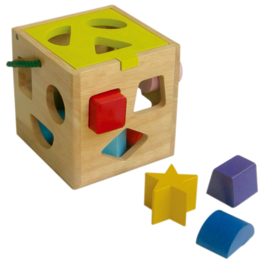 Đồ chơi gỗ giỏ thả 12 khối winwintoys 62022
