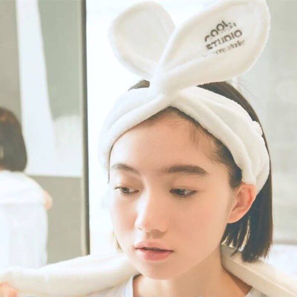 [HCM]BĂNG ĐÔ VẢI RỬA MẶT VÀ TRANG ĐIỂM TAI THỎ DÀI