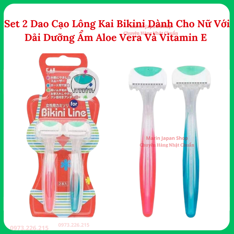 Dao cạo lông cao cấp vùng kín bikini line nhật bản