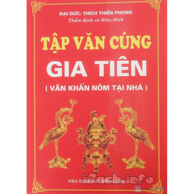 Sổ tay tập văn cúng gia tiên - văn khấn nôm tại nhà