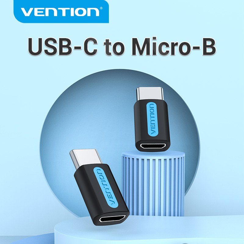 Vention Type C to Micro USB Adapter Type C Male to Micro USB Female Converter Type C Adapter For Sam