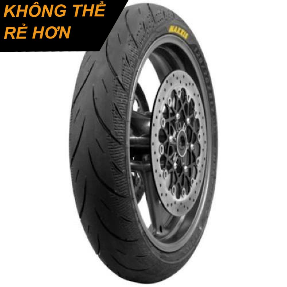 Vỏ xe maxxis 3d vỏ trước 80/90-17 tl/tt dành cho xe yamaha: exciter 110, exciter 135 suzuki: axelo, fx, raider, satria, sport, x-b thanh khang 020000041