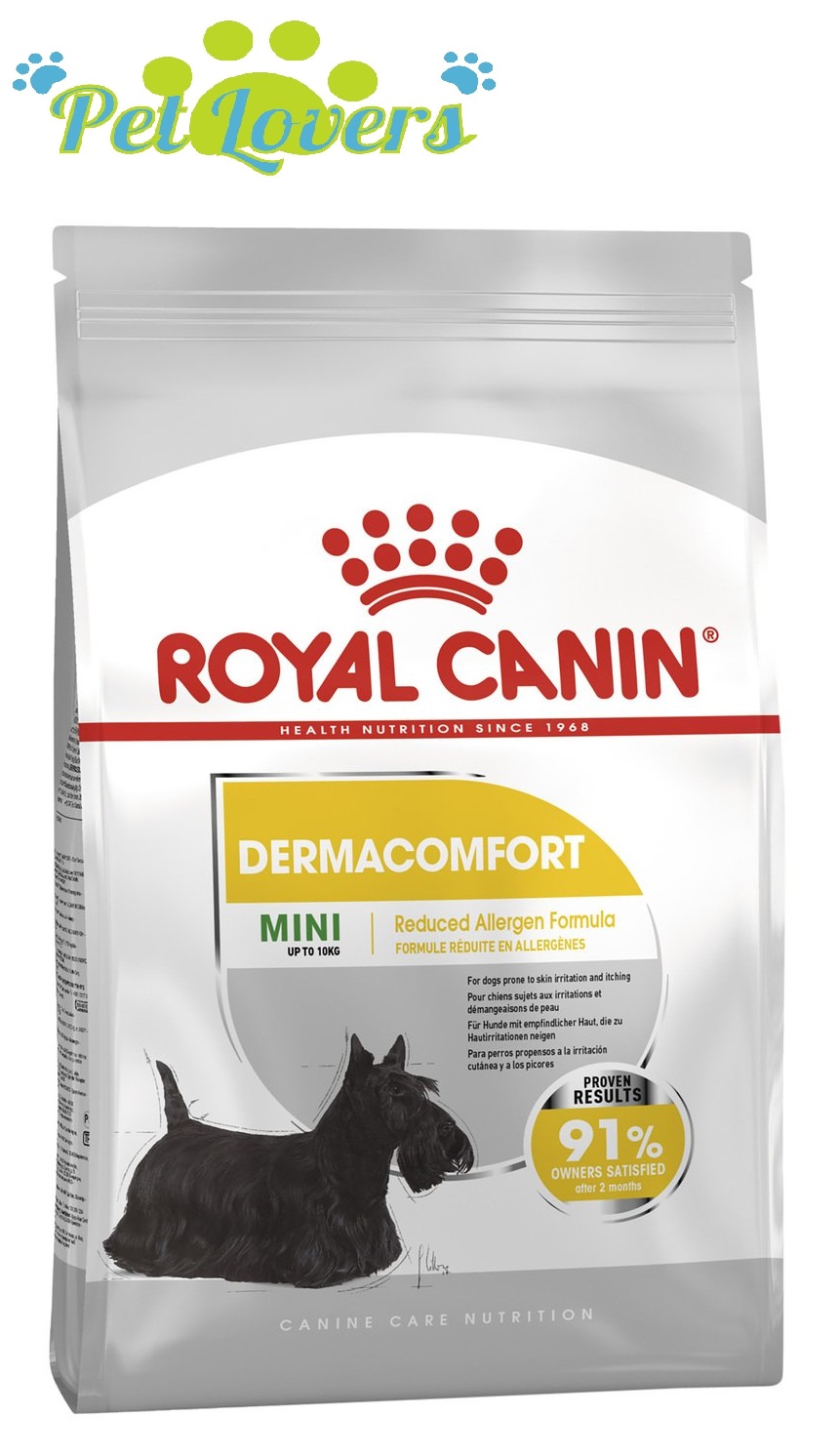 Royal Canin Mini Dermacomfort - Thức ăn hạt cho chó con giảm dị ứng da 1kg
