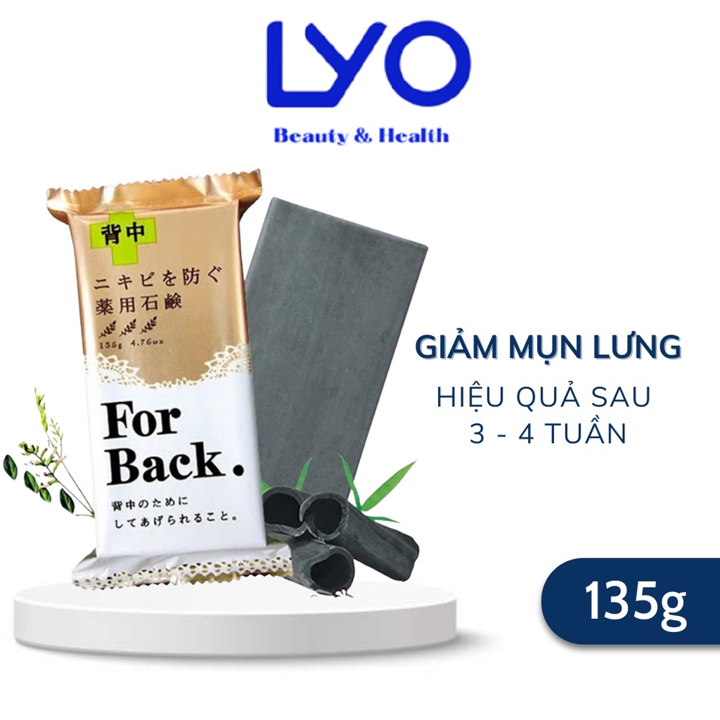 Xà phòng giảm mụn lưng Pelican For Back 135g
