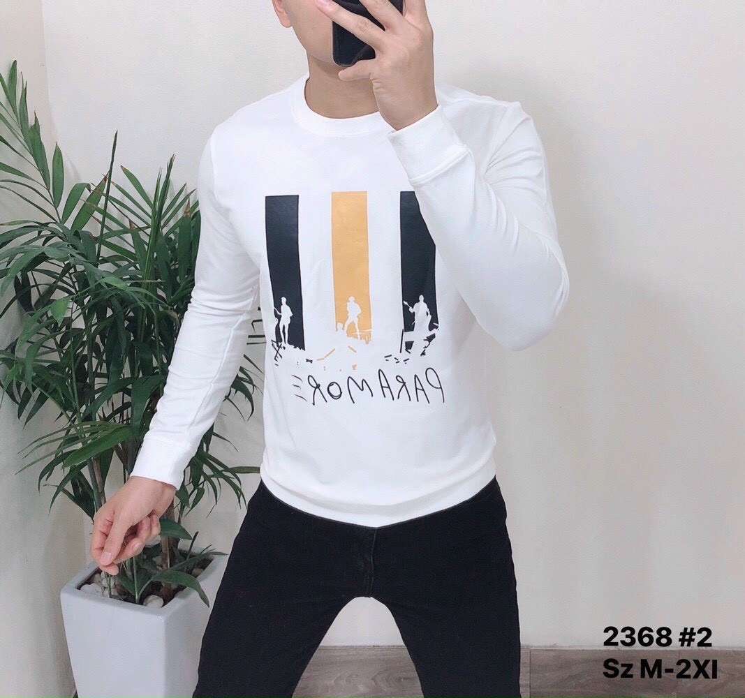 ÁO THUN NAM TAY DÀI IN HÌNH CHẤT THUN CO GIÃN, PHONG CÁCH, SÀNH ĐIỆU THỜI TRANG CAO CẤP BEAUTIFUL GIRL SHOP - MM20