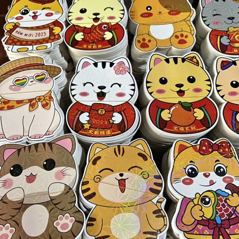 Bao lì xì tết 2023 chi bi combo 100 cái