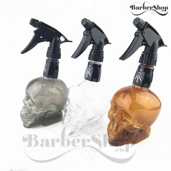 Bình xịt Barber đầu lâu