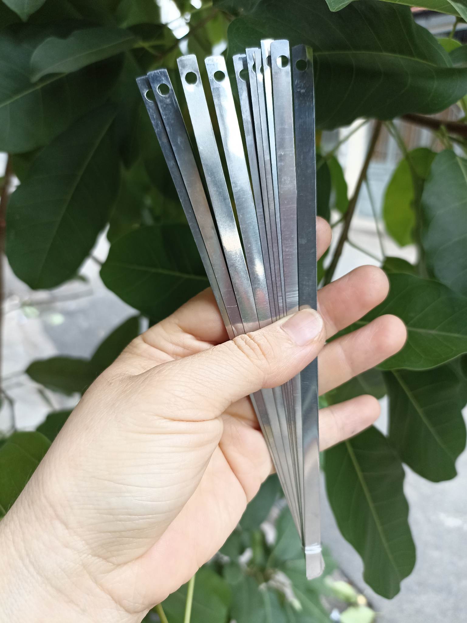 Cây cạo vệ sinh lưỡi inox dài 16cm - dụng cụ vệ sinh lưỡi