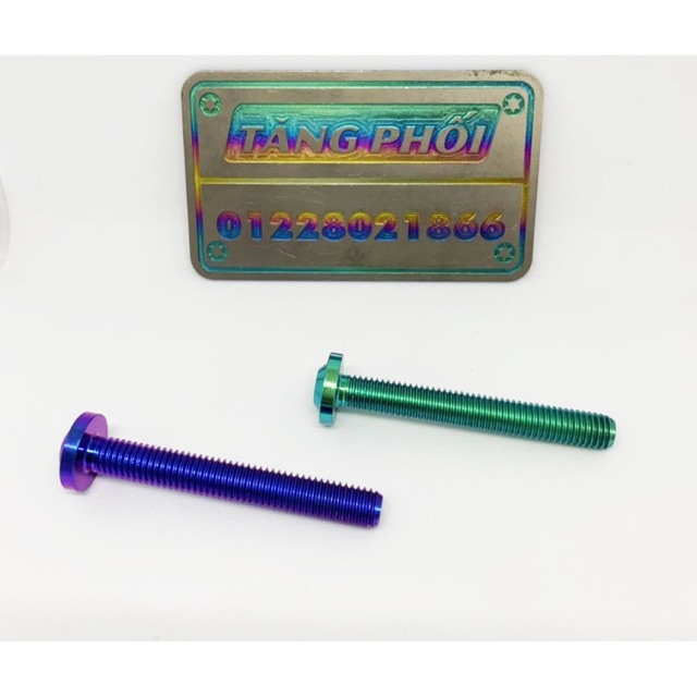 Ốc bắt cần đạp thắng 8li60 đầu dù titan Gr5 cho Sonic Winner cảng sau Vario 2019 18 17, sản phẩm đa dạng về mẫu mã, kích thước, chất lượng đảm bảo an toàn cho sức khỏe