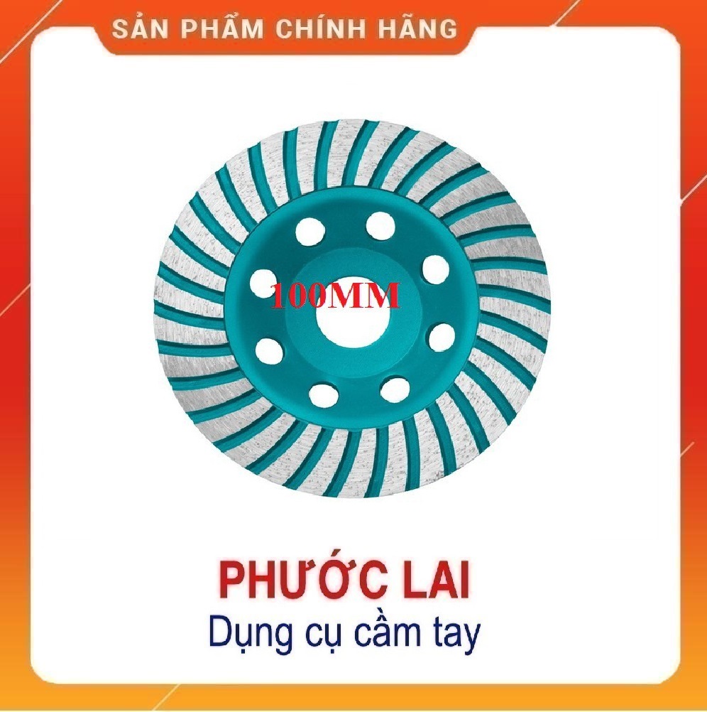 100mm chén mài đá bê tông total tac2411001