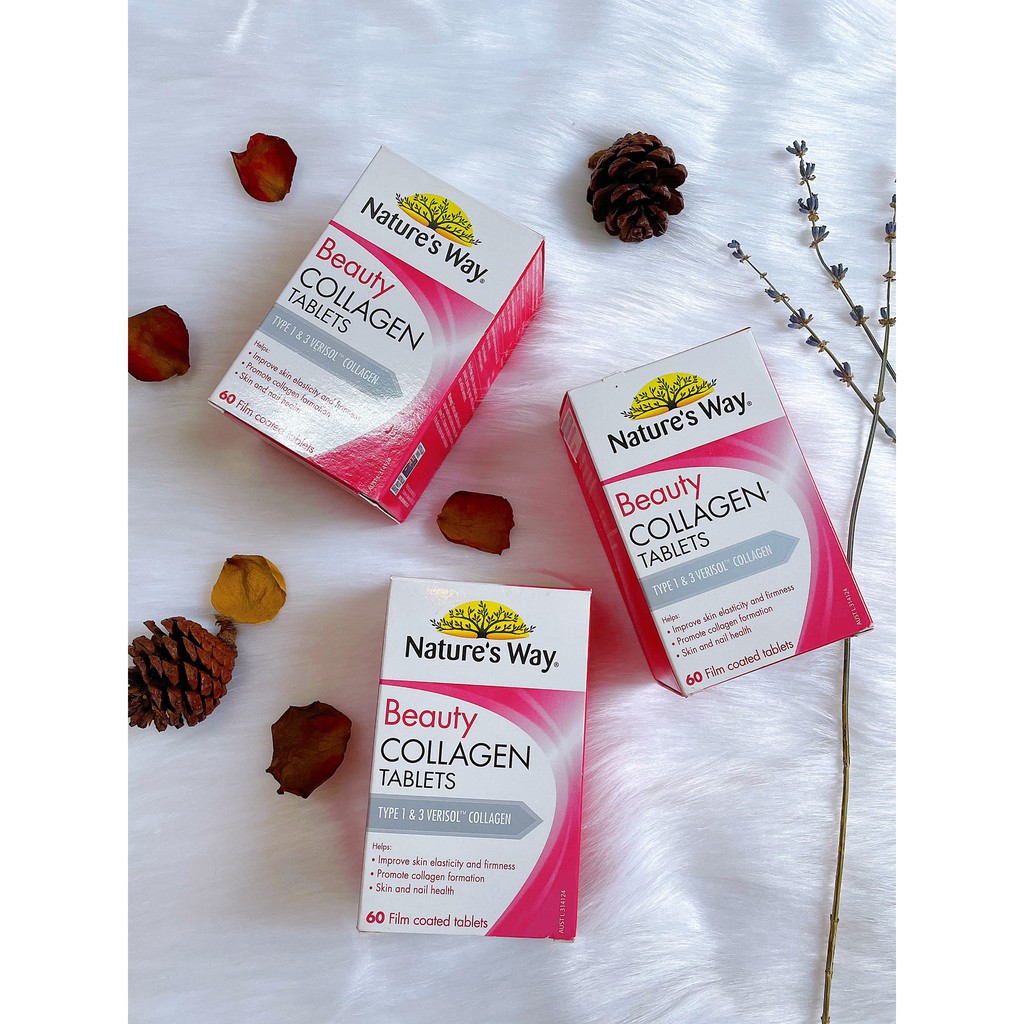 Nature's collagen viên 60v - đủ bill date xa
