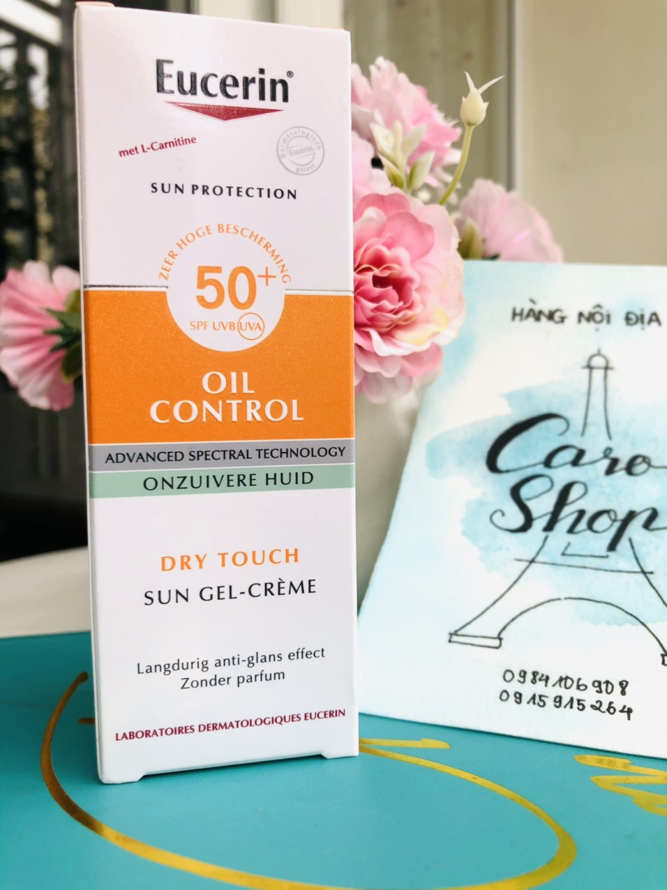 Kem chống nắng da dầu Eucerin oil control SPF50