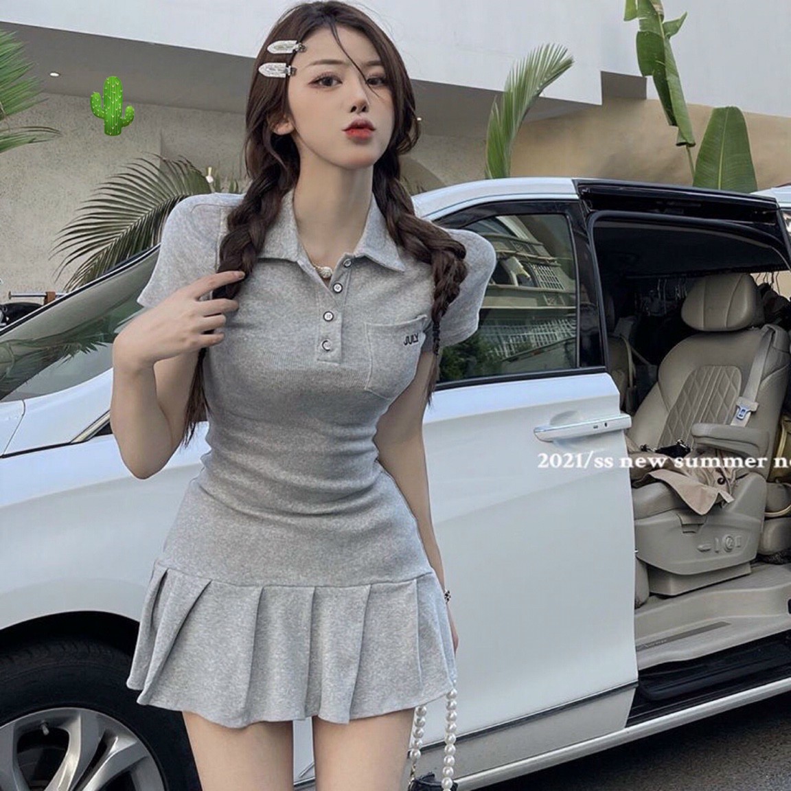 Đầm Polo đuôi cá cực đẹp