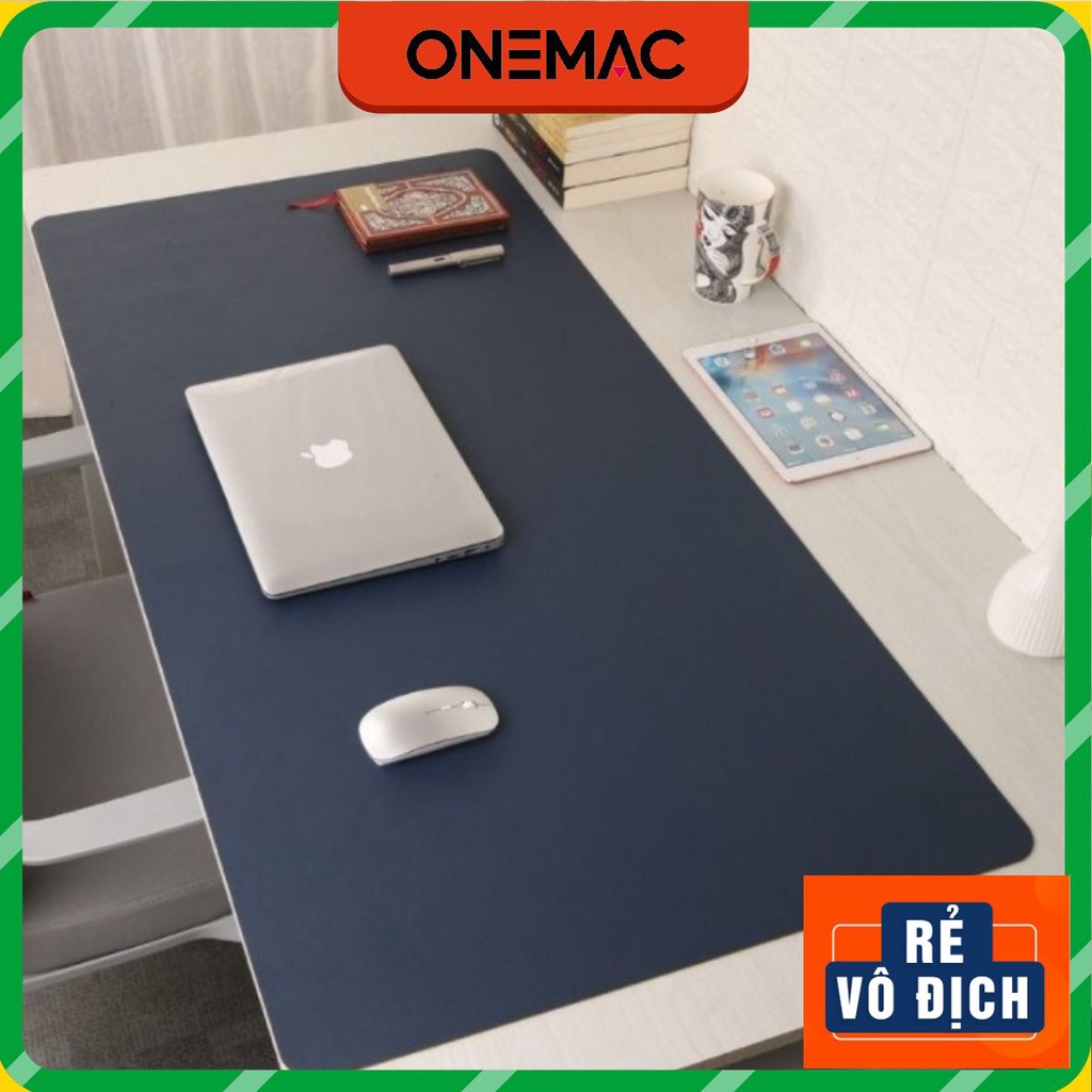 Thảm Trải Bàn Làm Việc DeskPad Da PU Miếng Lót Bàn Làm Việc Size Lớn 120x50, 100x50...Chống Nước Cao Cấp