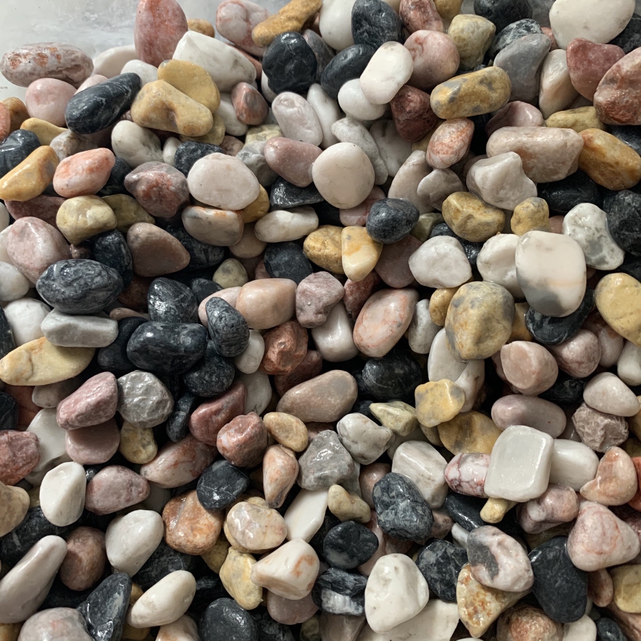 [ Chọn size] Combo 5kg Sỏi Đa Màu  Trang Trí Bể Cá,Sân Vườn