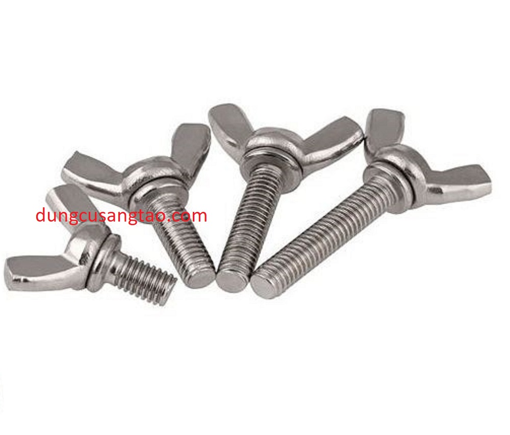 Bu lông cánh chuồn inox 304 m3 m4 m5 m6