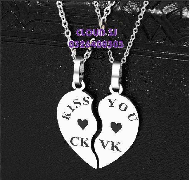 [HCM]dây chuyền cặp đôi trái tim vợ chồng hạnh phúc